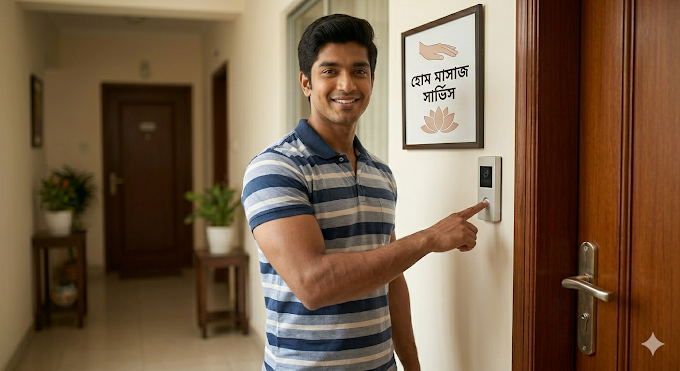 Professional home service massage in Dhaka brought to your doorstep by Queen Spa BD