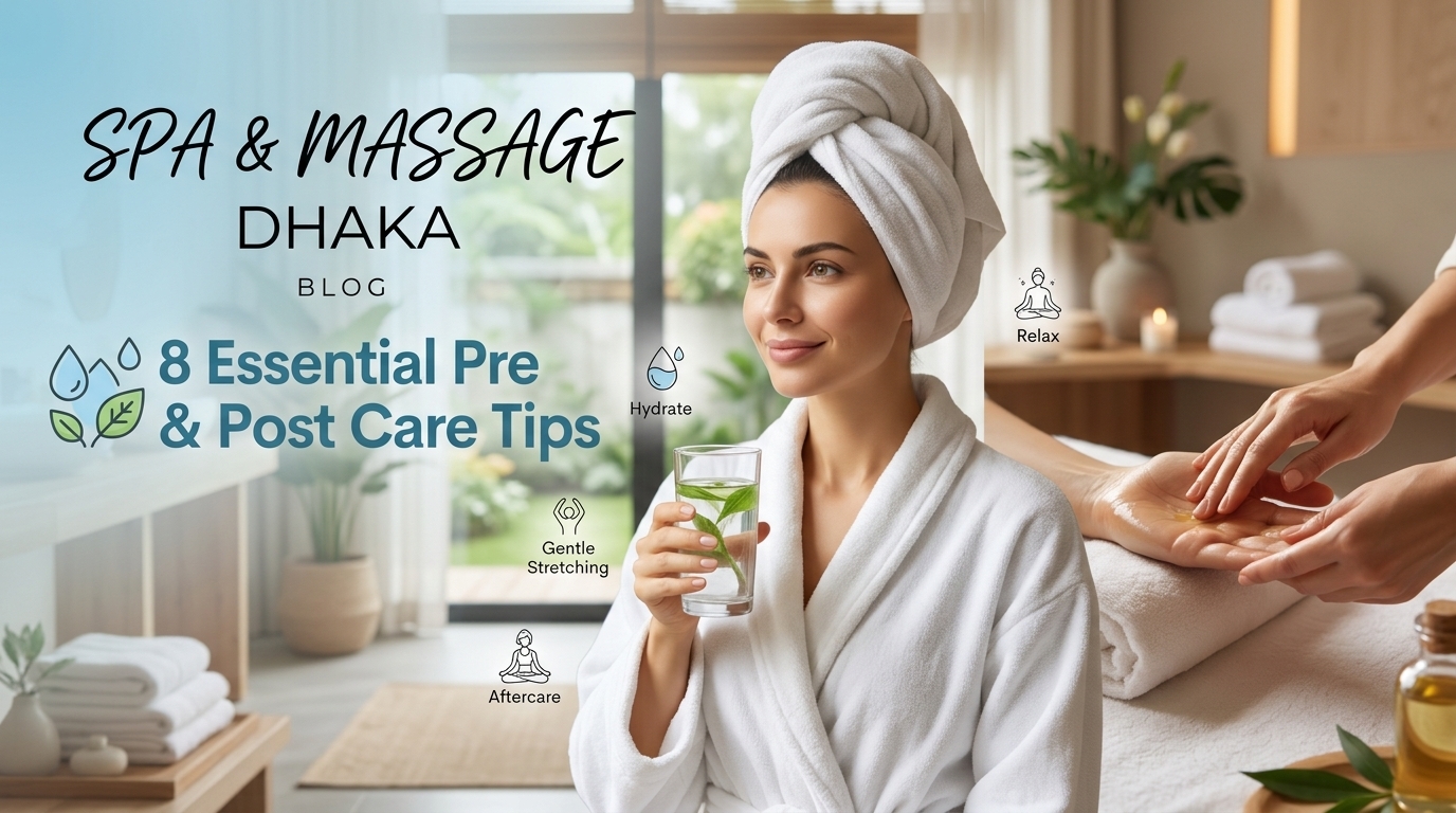 Spa and Massage Blog Dhaka | 8 Essential Pre and Post Care Tips