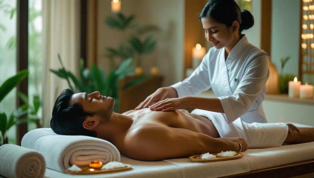Best spas in Dhaka luxury massage treatment suite at Queen Spa BD